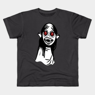 Vampire Halloween Cool Creepy Horror Scary Halloween Kids T-Shirt